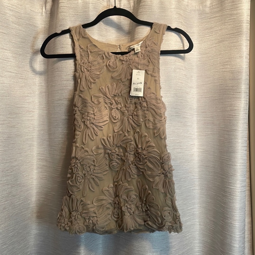 Banana Republic Mesh Detailed Tank